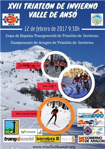XVII Triatlón de Invierno Valle de Ansó- Cto. Aragón Triatlón Invierno 2017